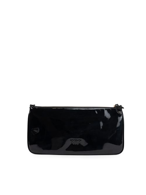 Borsa mini Flat Bag lucida nera PINKO | 102747 A1UPZ99B